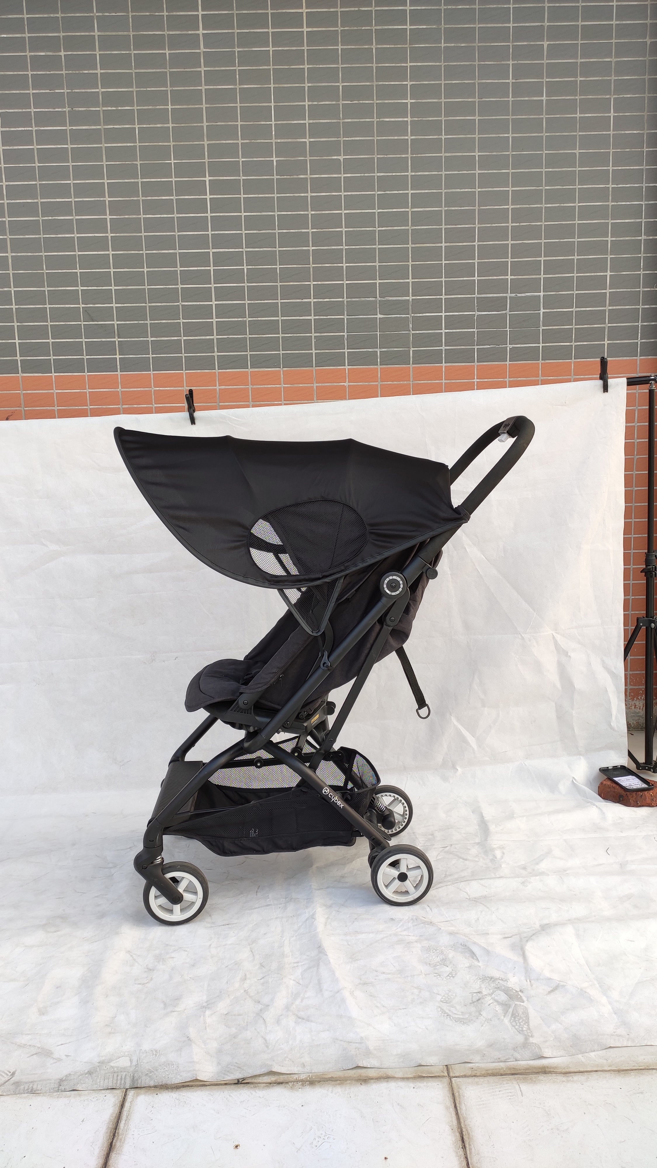Universal Stroller Accessories Sunshade with 50+ UPF Sun Protection for Most Stroller, Easy On/Off