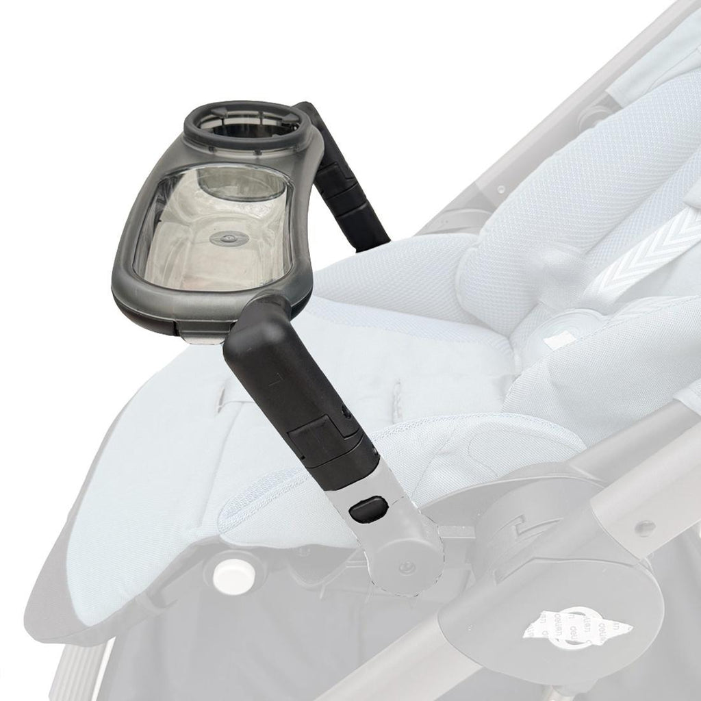 Stroller Snack Tray Compatible with Cybex Balios,Gazelle, Talos Series Prams - BPA-Free Tritan Baby Travel Tray with 360° Swivel, Folds with Stroller, Easy Clean