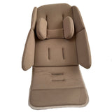 Insert Insert Liner Cushion Seat Compatible with Uppababy Vista V2 and Cruz Strollers, With Head Support Pillow and Wedge Support, Skin Friendly Fabric