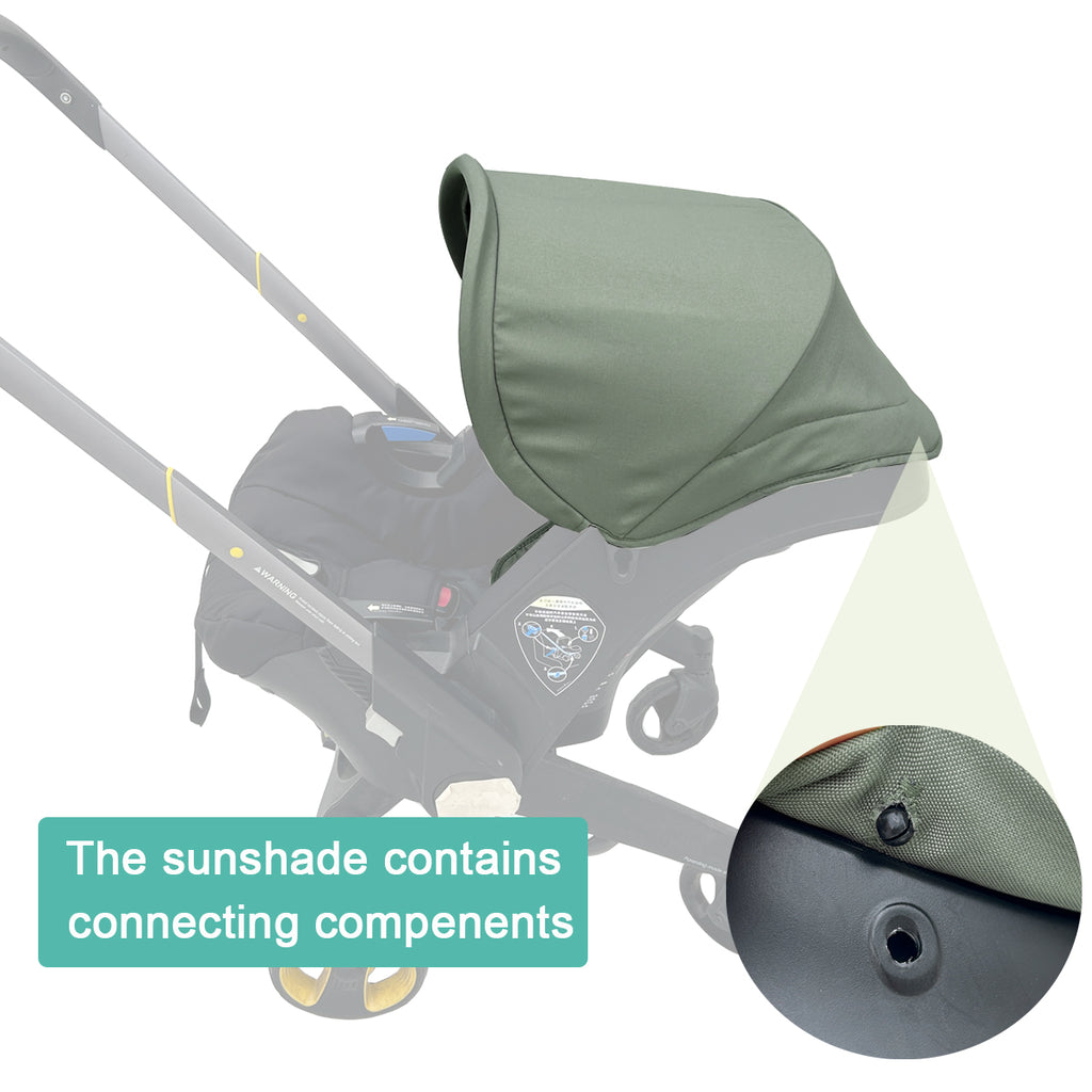 Replacement  Canopy Compatible with Doona +/i  Car Seat & Strollers （NOT FOR DOONA X)