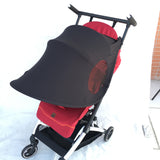 Universal Stroller Accessories Sunshade with 50+ UPF Sun Protection for Most Stroller, Easy On/Off