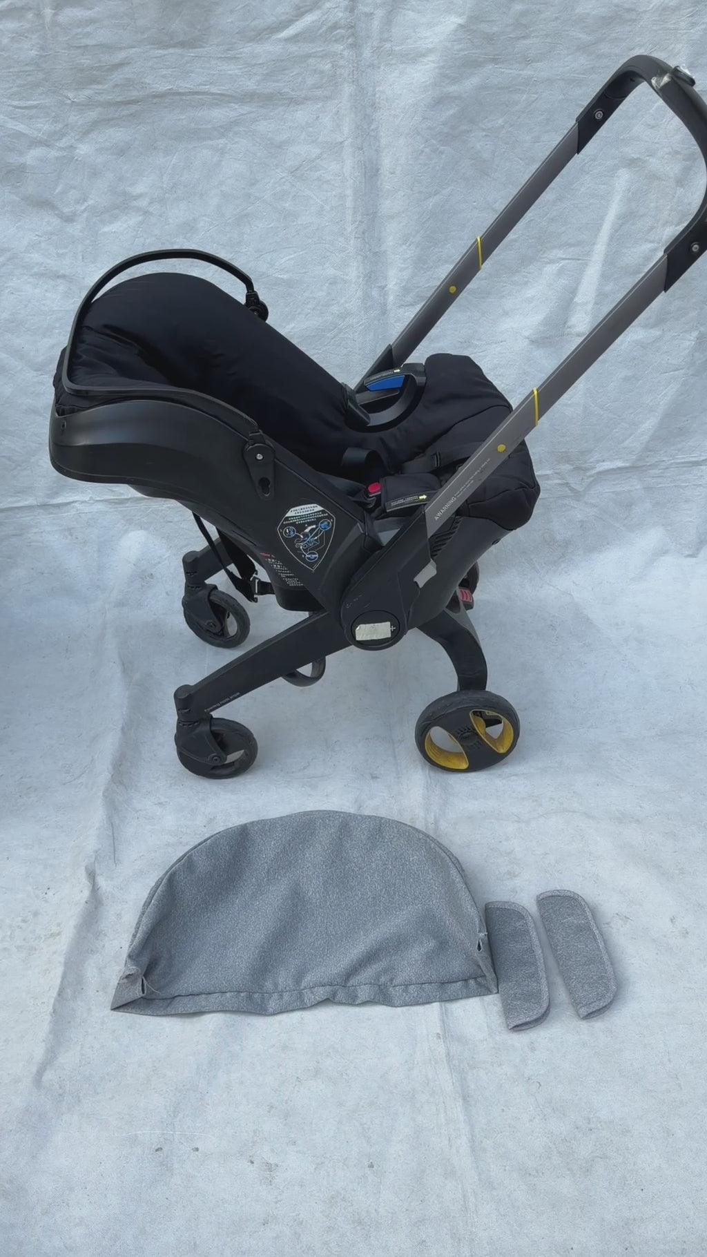 Replacement  Canopy Compatible with Doona +/i  Car Seat & Strollers （NOT FOR DOONA X)
